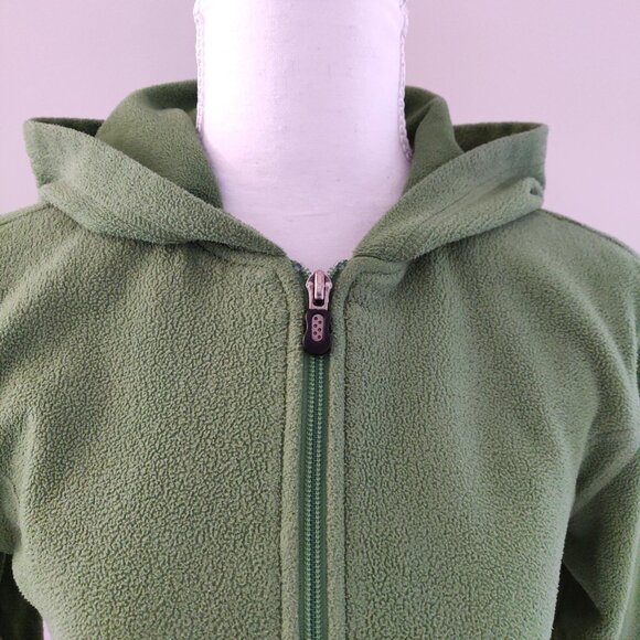Patagonia Vintage 90s Women's Fleece with Hood - Full Zip - Picture 3 of 7